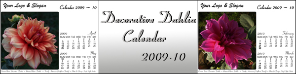 Dahlia Calendar