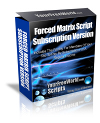 subscription forced matrix mlm script with free installation