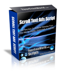 Scrolling Text Ads Script
