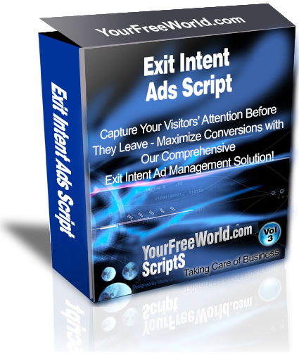 Exit Intent Ads software