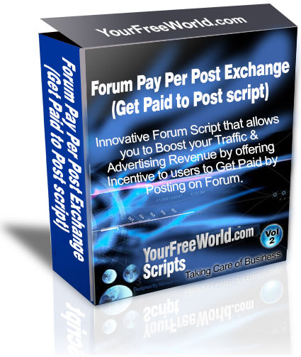 Forum Pay Per Post Exchange Script