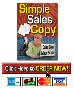 simple sales copy